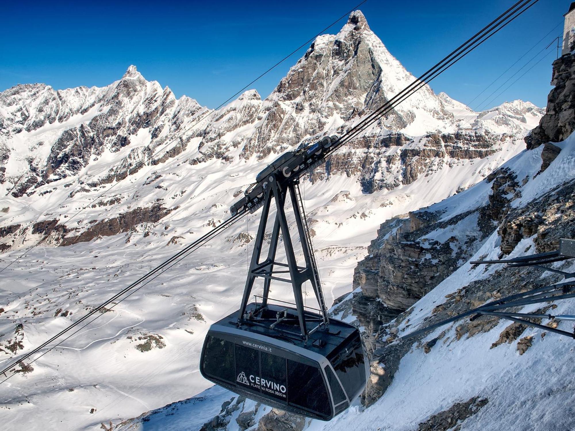 Contemporary Apartment In Breuil Cervinia Near Ski Area Zewnętrze zdjęcie